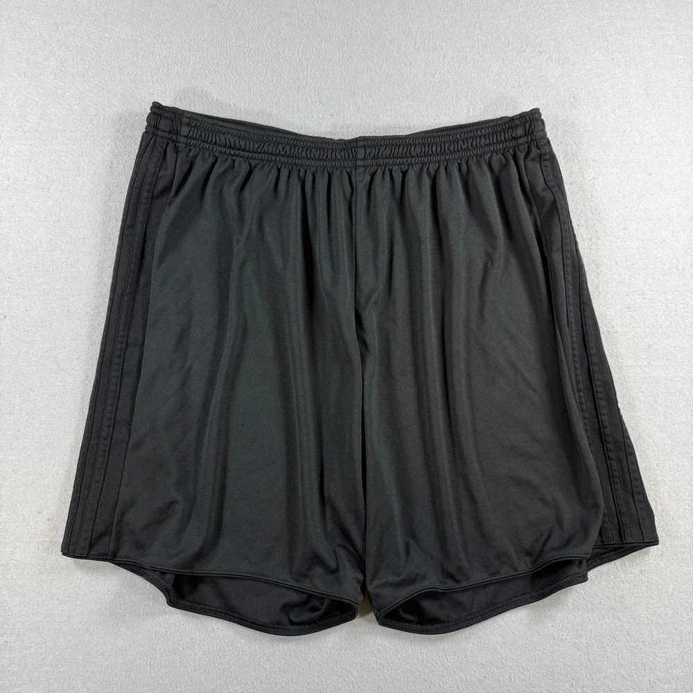 Adidas Athletic Shorts Mens XL Black Climacool Soccer Training Activewear